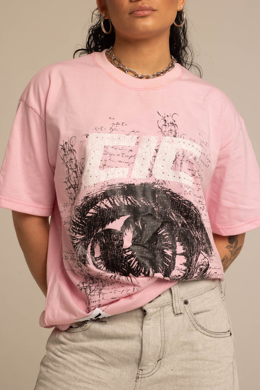 CIC Tee in Pink