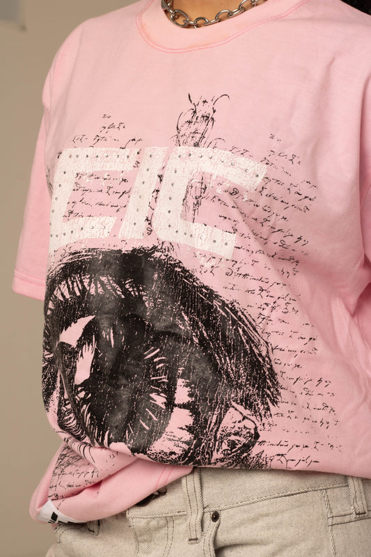 CIC Tee in Pink